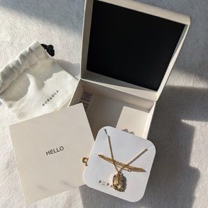 PDPAOLA LETTER J NECKLACE